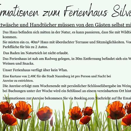 Ferienhaus Silvaner Наумбург Екстер'єр фото
